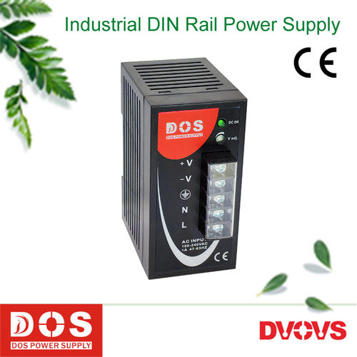 DOS点石EDR-24-12P导轨开关电源供应器输出12V2A功率24W质保三年
