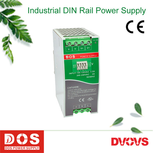 两组电压双输出12V8A和5V2A高效率导轨式开关电源型号NDR-120-BA