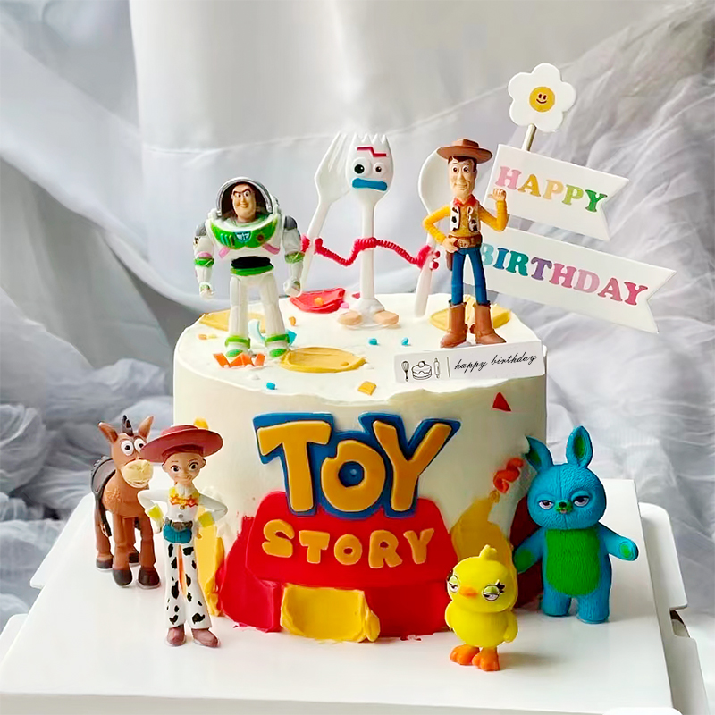 儿童蛋糕摆件烘焙可爱