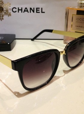 太阳眼镜迪丽热巴同款墨镜土豪金