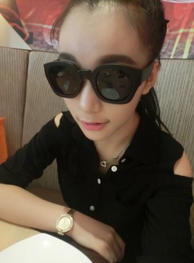 墨镜装逼风太阳眼镜baby同款