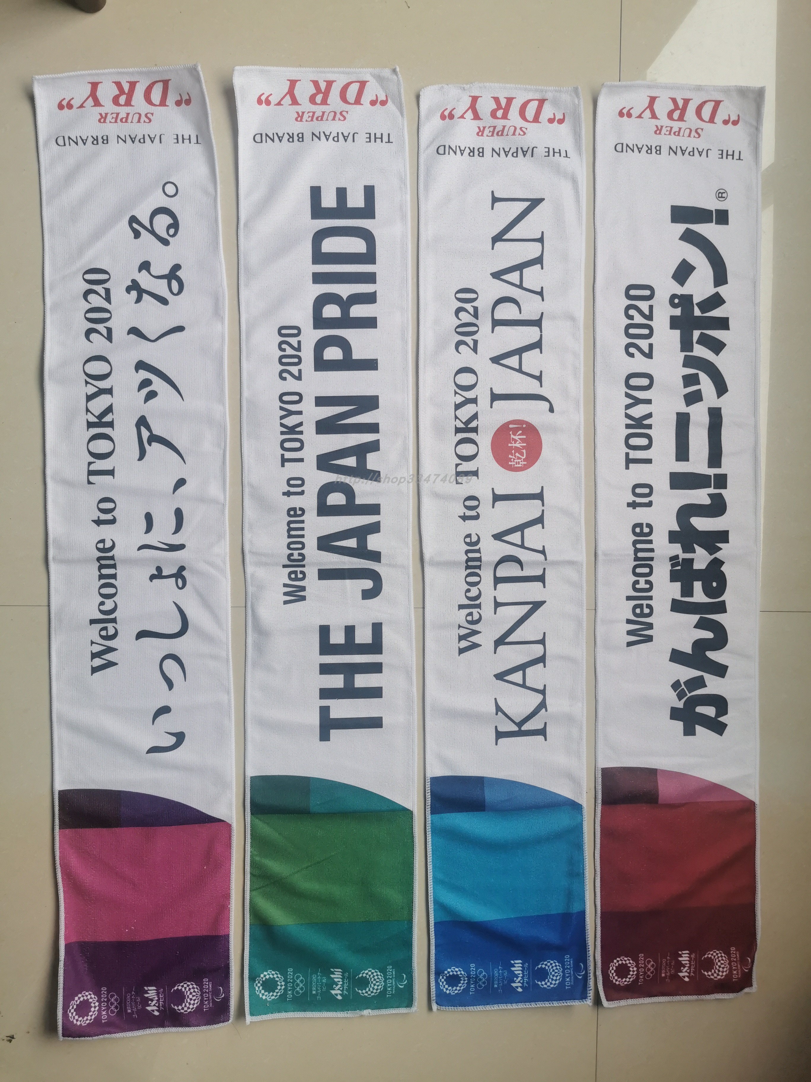 2020东京奥运会欢迎助威纪念比赛长条加油纪念延期毁单毛巾头巾围|msdalam kategori luar/Mountaineer/Camping/Aksesori perjalanan, Basuh bersih/Care Products, tuala - dari Buy2taobao.com untuk memberikan perkhidmatan ejen Taobao profesional membeli