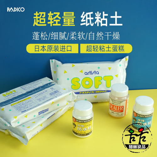 padico超轻粘土防水亮光油