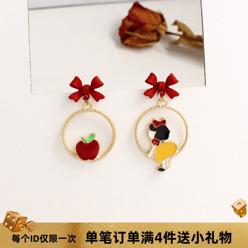 逃出耳钉公主童话耳夹