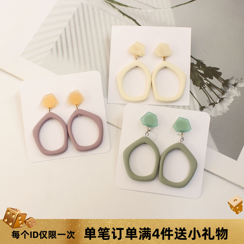 基础款耳夹几何百搭无耳洞耳夹女