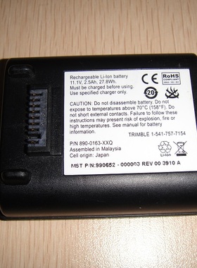 天宝/Trimble TSC3手簿电池 RTK电池 Ranger3电池 990652 TDS电池