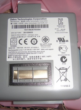 zebra 斑马 QL420 QL420 PLUS无线打印机锂电池AT16293-1