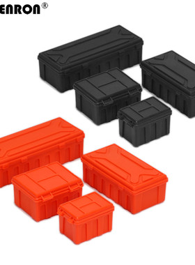 RC 1/10 模型仿真攀爬车行李箱 旅行箱三件套TRX4 SCX10 90046