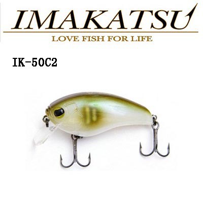 日本进口包邮 IMAKATSU IK50C  胖子 CRANK 10克 浅层摇滚路亚饵 户外/登山/野营/旅行用品 路亚饵 原图主图