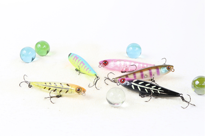 JACKALL水面铅笔微物之字狗溪流