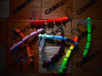 进口多节鱼缓沉路亚饵