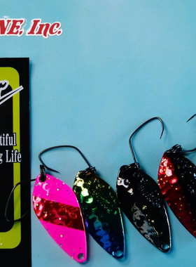 IVYLINE 伊芙琳 Milner Dimple溪流亮片花生1.7克2.3克 3克路亚饵