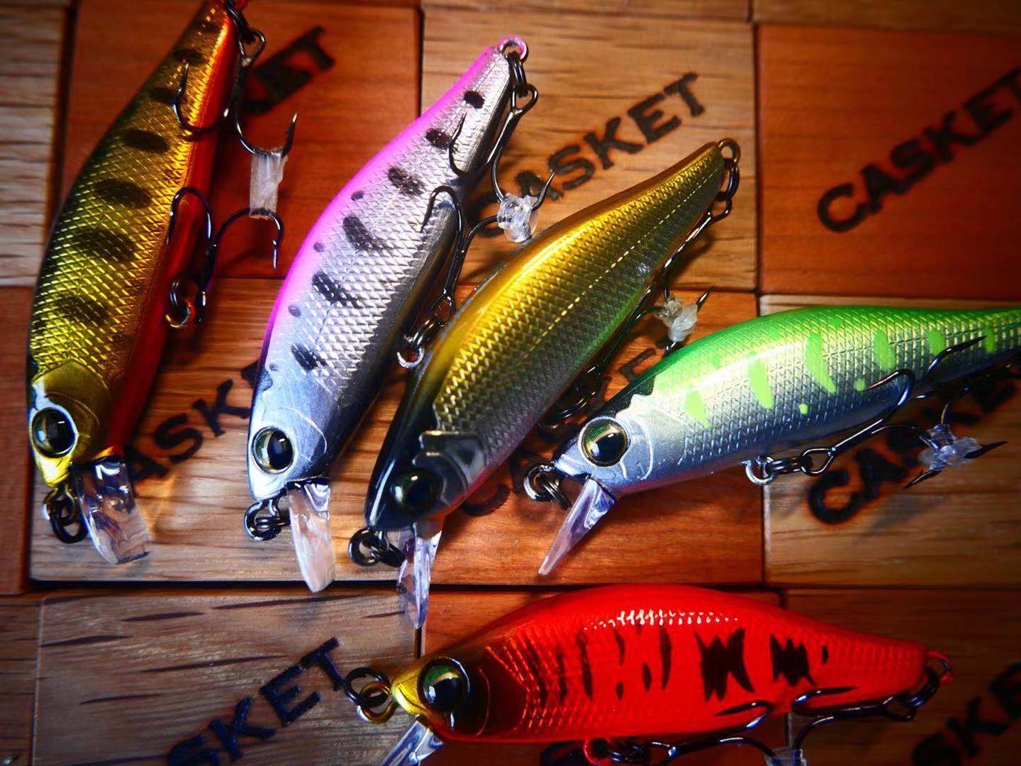 日本达瓦银溪微物溪流沉水米诺