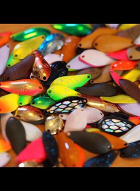 阿尔弗雷德ALFRED 1.8克微物单钩无倒刺管理鳟鱼马口溪流亮片路亚