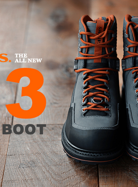 SIMMS 2024涉水鞋Flyweight G3 G4  BOOT溪流飞蝇路亚水鞋 现货