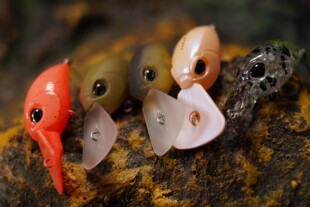 日本valkein F浮水微物小胖子2.8克28MM鳟鱼溪流单钩路亚饵 HAZE