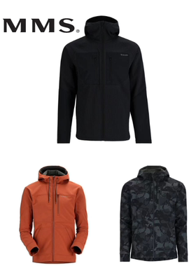 美国SIMMS 24款软壳冲锋衣卫衣CONFLUENCE HONDY保暖防风飞蝇路亚