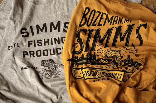 SIMMS路亚户外T恤丝绵夏季钓鱼服