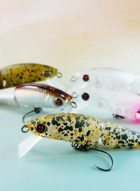 日本达瓦蝴蝶PRESSO 5F米诺2节鱼浮水2.3克鳟鱼管理场微物路亚饵