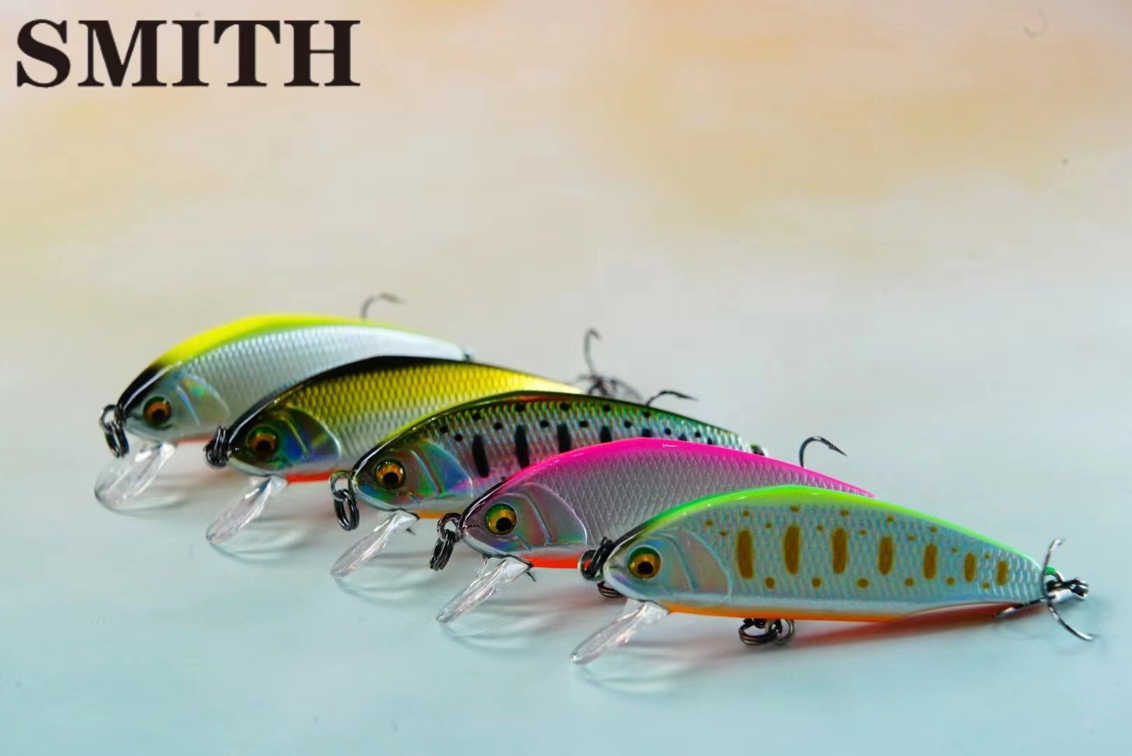 日本进口史密斯smith d-incite 44低音速4克 沉水米诺 鳟鱼翘嘴饵