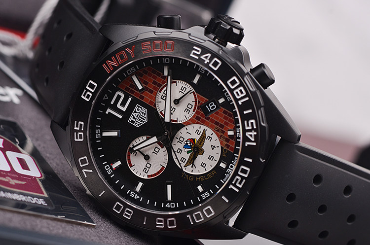 已售出【未使用品】豪雅Indy 500计时限量版男表CAZ101AD.FT8024 国行