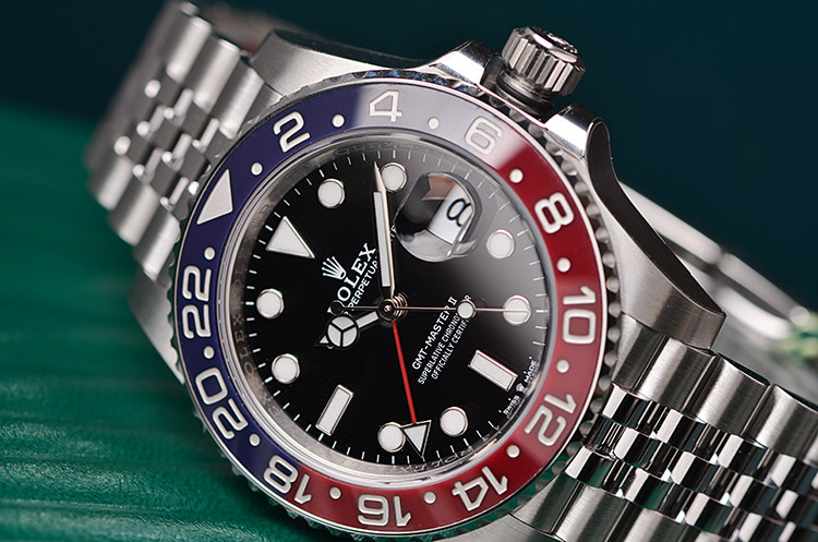 已售出【未使用品】劳力士格林尼治型II型红蓝可乐圈自动男表126710BLRO