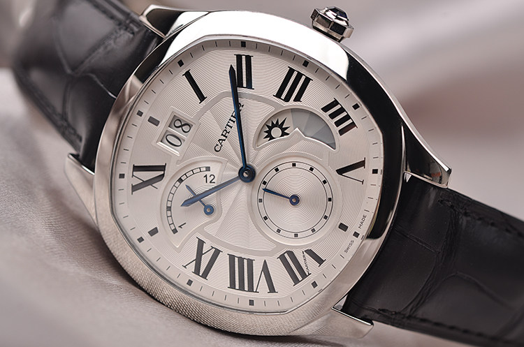 已售出【未使用品】卡地亚GMT两地时大日历昼夜显示自动男表WSNM0016