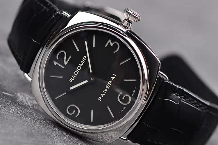 已售出【98新】沛纳海RADIOMIR三明治面手上链皮带男表pam00210盒证齐