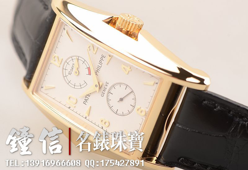 已售出【97新】百达翡丽黄金魔鬼鱼限量版10天长动力手上链男表5100J