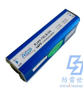 雷迅ASP信号系列宽带单口RJ45-TELE/2S浪涌保护器避雷器，可议价