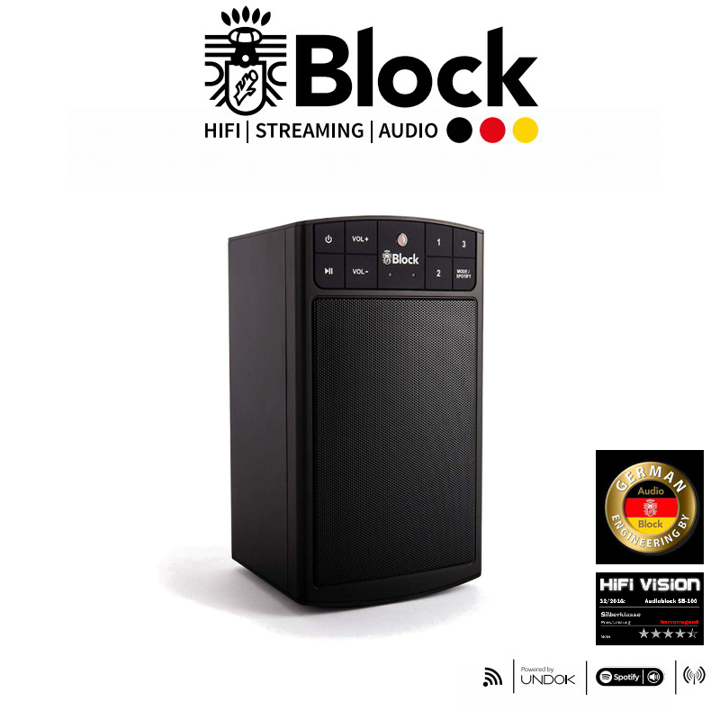 德国BLOCK无线蓝牙HIFI级高端WIFI网络电台NUDOK音箱流媒体播放器