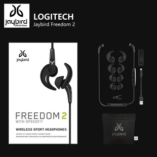 无线蓝牙耳机 JayBird 2专业运动跑步颈挂式 Freedom 罗技 捷伯德