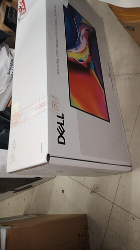 全新未开封戴尔显示器 S3425DW 曲面屏120HZ高刷34英寸4K电脑屏幕