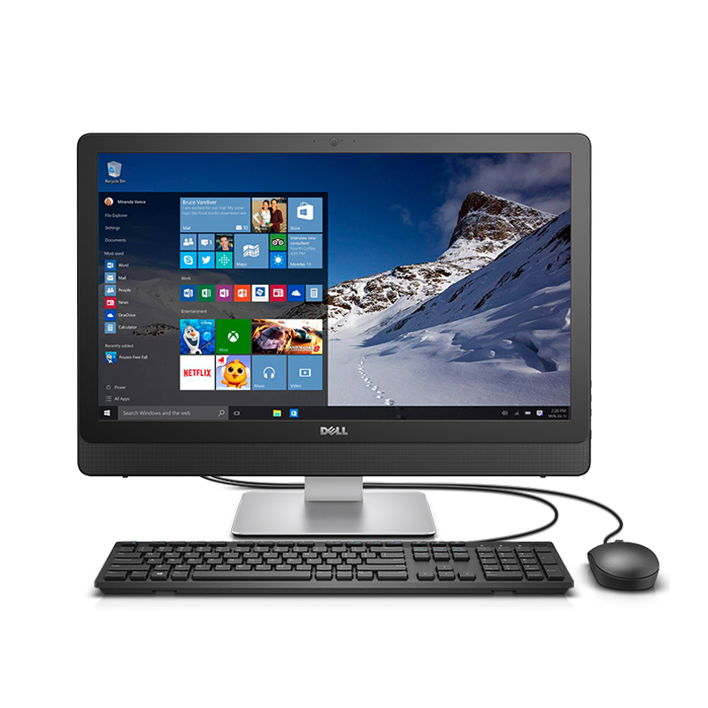 戴尔vostro24-5450 5460六代i3 i5 i7台式一体机电脑24寸ips屏wif