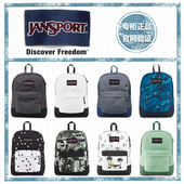 专柜正品 JanSport杰斯伯双肩包黑标叛逆男女同款 背包学生书包T60G