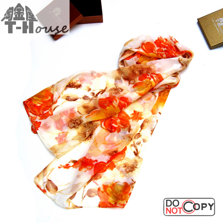 春季长款百搭丝巾