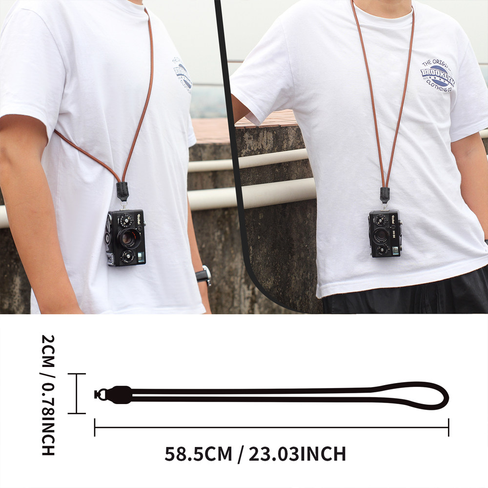 ROLLEI 35 시리즈  소가죽 손목 스트랩 핸드 스트랩 행잉 넥 스트랩 스테인레스 스틸 버클 네일 S|SE|TE 유니버설