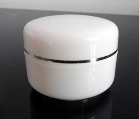 20克软膏盒 面霜瓶 DIY分装瓶 化妆品盒g膏霜盒全黄色带内盖