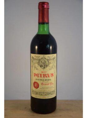右岸酒王帕图斯Petrus1977柏图斯