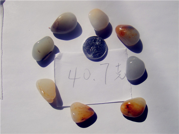 原石手串真皮新疆和田玉籽料