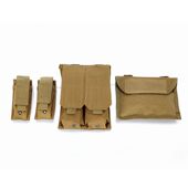 鼎泓 附件腰挂包 军迷M5双联电池袋 Molle战术地图袋 迷彩双联包