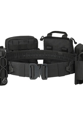 跨境战术腰带腰包户外巡逻多功能八件套CS野战训练腰封