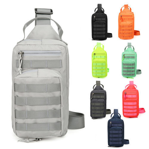Tactical chest bag跨境新款战术胸包多功能斜挎包大容量腰包