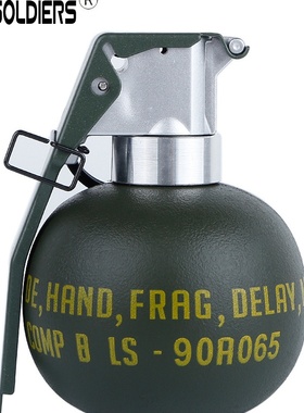 M67手雷模型 军迷CS战术装饰 室内个性军事静态摆件 影视拍照