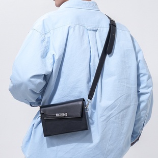 bag潮牌PU皮单肩包百搭斜挎包女 盒子包韩版 跨境斜挎包男士 新款