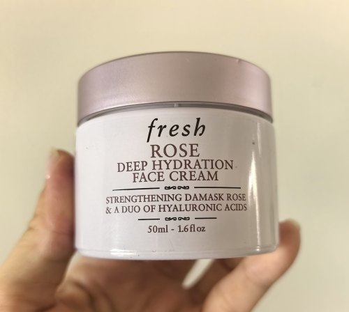 Fresh馥蕾诗玫瑰润泽密集保湿霜50ml补水滋润密封条断无盒瓶磨损