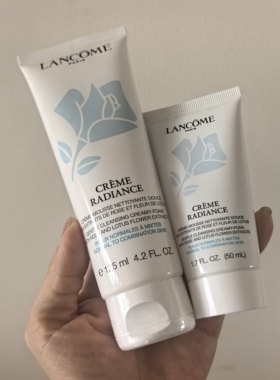 现货包邮Lancome兰蔻洗面奶 蓝洁面清滢柔肤洁面乳125ml中性泡沫