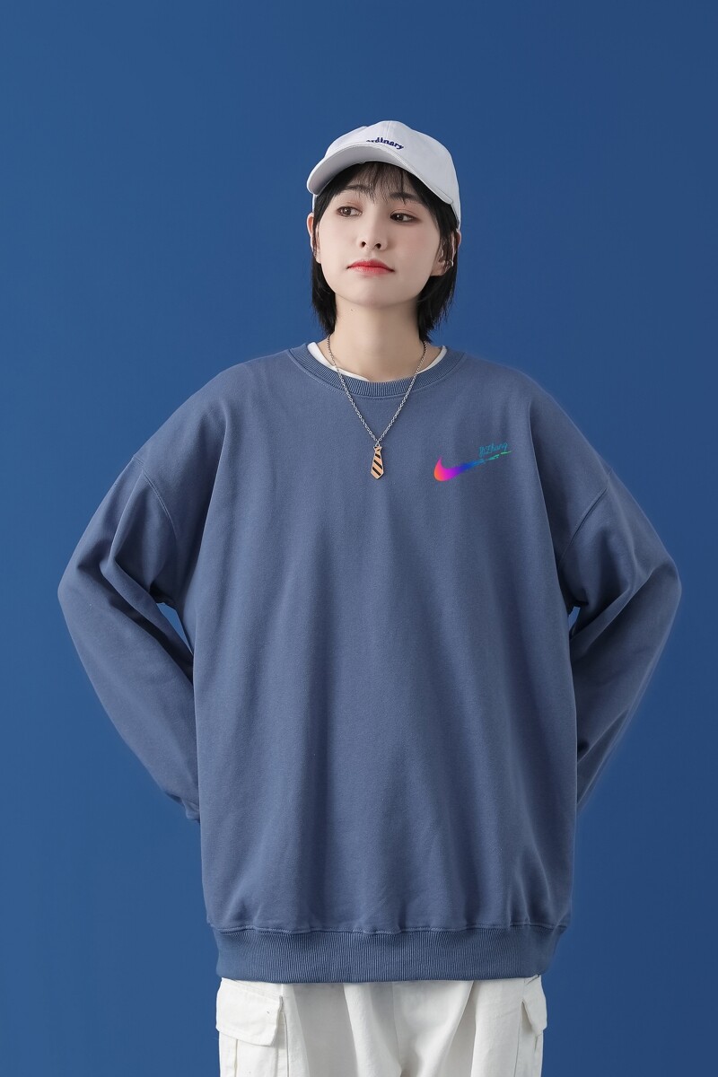 Y2363P38中性模特2022新款潮趣印花学生潮流男女情侣连帽卫衣,男装卫衣,星座510A-1