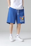 DK3524P40日系宽松抖音高品质纯棉运动五分短裤宽松短裤男生短裤，男装休闲裤，星座510A-1