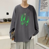 C2896P30夏装潮T恤男夏装款百搭印花短袖ins情侣装T恤，男装T恤，星座510A-1